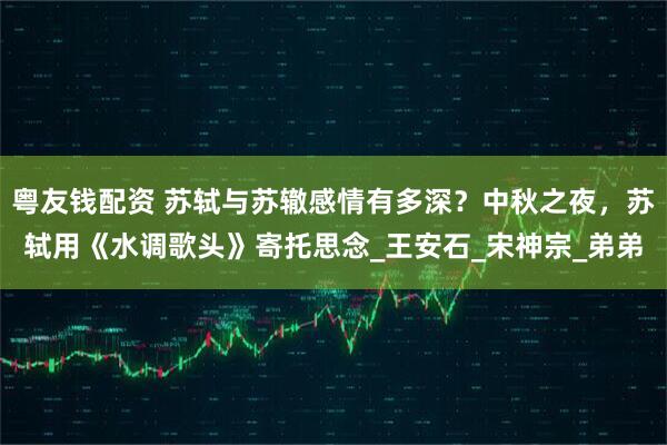 粤友钱配资 苏轼与苏辙感情有多深？中秋之夜，苏轼用《水调歌头》寄托思念_王安石_宋神宗_弟弟