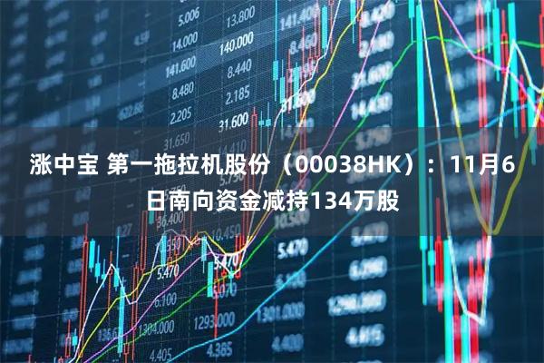 涨中宝 第一拖拉机股份（00038HK）：11月6日南向资金减持134万股